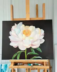 Obraz, olej na płótnie 50x65 — ujęcie 2