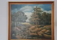 Obraz olejny - natura. — ujęcie 2
