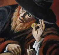 Obraz olejny, portret — ujęcie 2