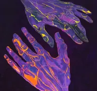 Obraz olejny "Silent Touch" — ujęcie 5
