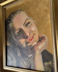 Obraz —portret “Julia” — ujęcie 2