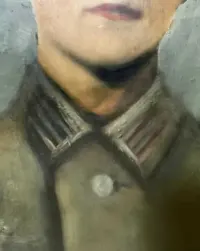obraz Wehrmacht Portret artylerzysty original ww2 — ujęcie 3