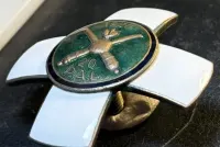 Odznaka 20 Pułk Artylerii Lekkiej (Prużana Baranowicze) wz. 1929 — ujęcie 2