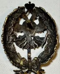 Odznaka z 1896 r. Absolwentów Szkoły Lotniczej Rosja Carska — ujęcie 5