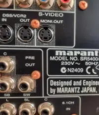 OKAZJA Wzmacniacz amplituner tuner pre out Marantz sr5400 — ujęcie 4