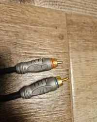 OKZJA Przewod kabel interkonekt 2 x rca 1m 1.2m Monster Cable thx i100 — ujęcie 3