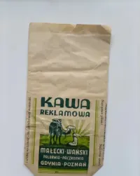 Opakowanie palarnia kawy Kawoń Małecki Wański 1936 rok — ujęcie 3