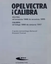 OPEL VECTRA i CALIBRA - Sam naprawiam samochód - H.R. Etzold — ujęcie 2