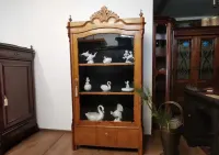 Oryginalna witryna  biedermeier  antyk 940/2026 — ujęcie 2