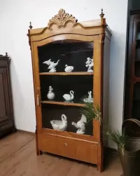 Oryginalna witryna  biedermeier  antyk 940/2026 — ujęcie 3
