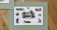 Oryginalne Litografie 1860 r, Albert Adam. Ręcznie Kolorowane. Paryż — ujęcie 5