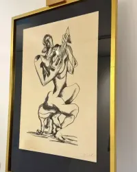 Ossip ZADKINE – Kubizm. Oryginalna Litografia Sygnowana Ołówkiem. Unikatowy Nakład, Papier BFK Rives. Luksusowa Oprawa 72x102cm Klasyka Modernizmu Top — ujęcie 5