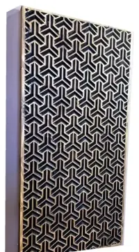 Drewniany panel akustyczno-dekoracyjny 3D 90x45 cm — ujęcie 4
