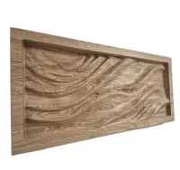 Panel Drewniany Jesion 3D FALE Iluzja Ruchu Dekoracja Ścienna Premium — ujęcie 4