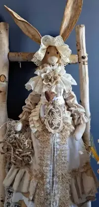 pani zającówna vintage dekoracja — ujęcie 4