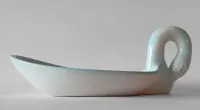 Patera ceramiczna łabędź. — ujęcie 2