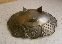 Patera miedziana z nóżkami 27cmx19cm — ujęcie 4