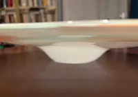 Patera szklana bardzo duża, śr. ok. 45 cm, Fidrio, Holandia — ujęcie 4