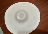 Patera szklana bardzo duża, śr. ok. 45 cm, Fidrio, Holandia — ujęcie 5