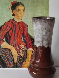 Piękna stara ceramika wazon kolekcje vintage — ujęcie 5