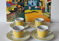 Piękna stara porcelana filiżanki kolekcje LIA VIE — ujęcie 5