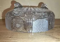 PIĘKNY-ORGINAŁ-ZABYTKOWA MISA Bohemia Crystal-kryształ ozdobny-lata 70 — ujęcie 4