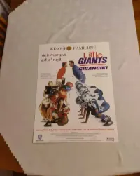 Plakat filmowy "Tomcio Grubasek" + inne – 67x47 cm, kolekcjonerskie — ujęcie 4