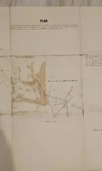 Plan karograficzny, geodezyjny z 1881 r — ujęcie 2