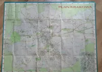 Plan Krakowa z 1972 r. — ujęcie 3