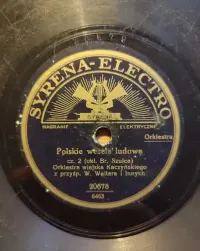 Płyta szelakowa wytwórni Syrena Electro - Polskie wesele ludowe — ujęcie 4