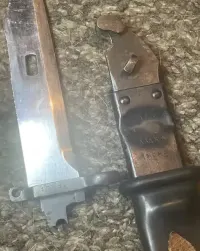 Pochwa i Bagnet jugosłowiański M70 Zastava AK/AKM 6h4 6h3 AK-47 numery — ujęcie 3