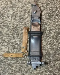 Pochwa i Bagnet jugosłowiański M70 Zastava AK/AKM 6h4 6h3 AK-47 numery — ujęcie 4