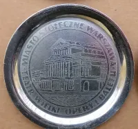 podstawki pod szklanki - Miasto Stołeczne Warszawa - 70/80-te — ujęcie 5