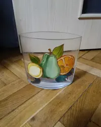 Pojemnik szklany wysoki używany — ujęcie 2