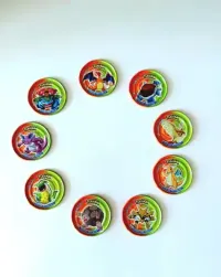 Pokemon Big metal tazo 9/10, pokemon metal tazo, pokemon tazo, pokemon tcg, pokemon nintendo — ujęcie 3