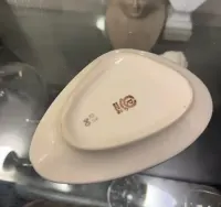 Popielniczka karciana brydżowa od zestawu chodzież serwis prl porcelan — ujęcie 2