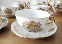 Porcelana Chińska Zestaw Kawowy bardzo cienka porcelana — ujęcie 4