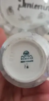 Porcelana Wałbrzych grawer, PRL — ujęcie 3