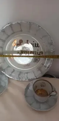 Porcelana Wałbrzych grawer, PRL — ujęcie 4
