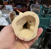Porcelanowa, ceramiczna figurka bociana - Vintage Prl — ujęcie 3