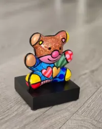 1szt porcelanowa figurka Britto Goebel spring słoń miś królik dekoracja ozdoba kolekcjonerska — ujęcie 2