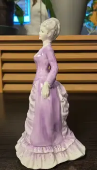 Porcelanowa figurka kobiety, Coalport, Ladies of Fashion, Sarah — ujęcie 2