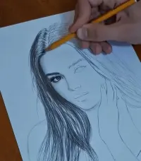 Portret ze zdjęcia | Rysunek ołówkiem | Prezent — ujęcie 2