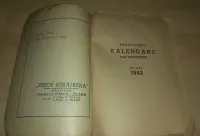 Praktyczny Kalendarz dla wszystkich na rok 1942 - unikat czasu wojny — ujęcie 2