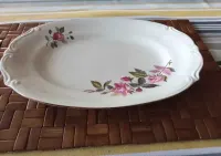 Prl półmisek porcelana Chodzież róże — ujęcie 5