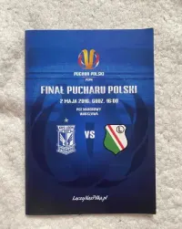 Program meczowy - finał Pucharu Polski 2016: Lech - Legia — ujęcie 3