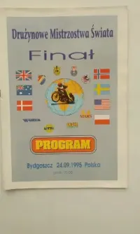 Program żużlowy Finał DMŚ Bydgoszcz 1995 rok — ujęcie 3