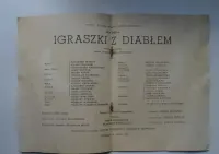 Programy teatralne JARACZ Łódź Igraszki z diabłem / Bajka o krasnoludkach... — ujęcie 2
