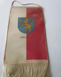 Proporczyk Zrzeszenie Ludowe Zespoły Sportowe LZS Gorlice Herb 1984 — ujęcie 5