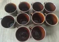 Pruszków, filiżanki Emki, 12 sztuk, retro, PRL — ujęcie 2